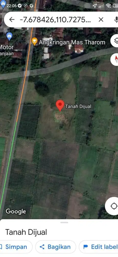 Tanah Kebun Luas