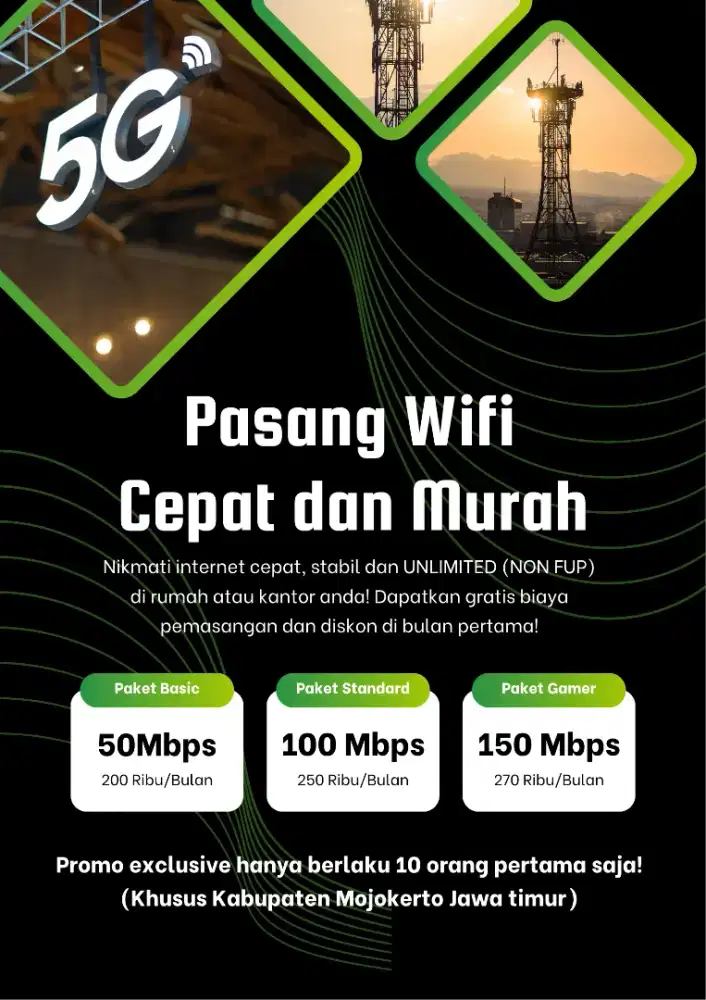 PROMO AKHIR TAHUN 2025 PAKET WIFI TERCEPAT DAN TERMURAH