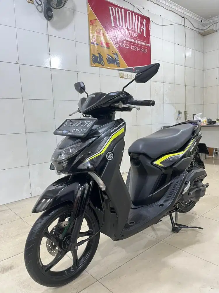 GEAR 125 2022 / 2023 PJK HDP 07-2026 GRESS BODY ORIAN MESIN OK PLAT B