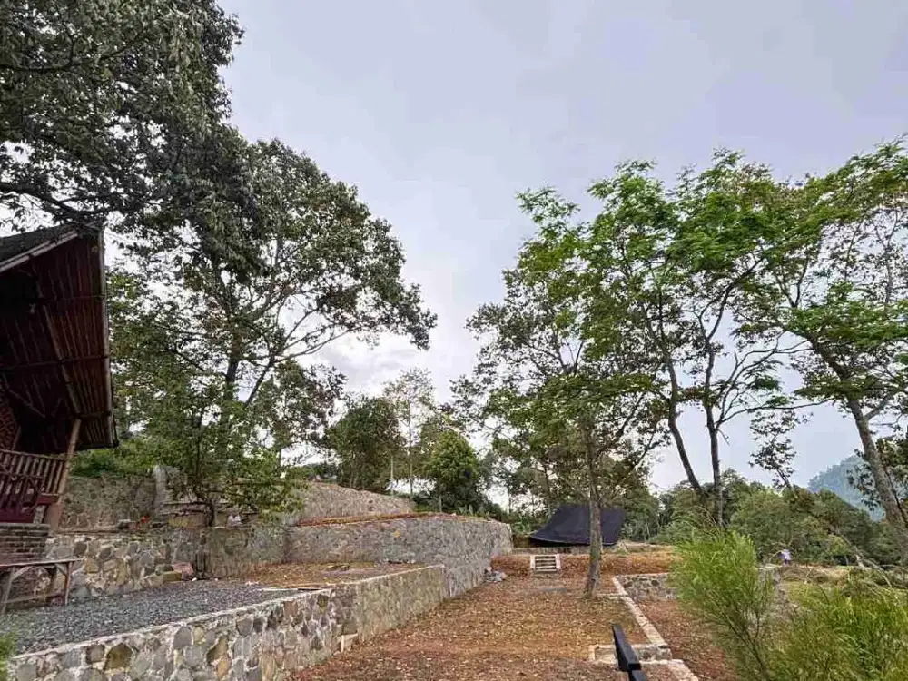 tanah kavling suasana pedesaan udara sejuk, alami Deket resort dan dan tempat wisata