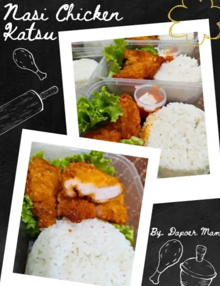 Nasi chicken katsu Siap antar