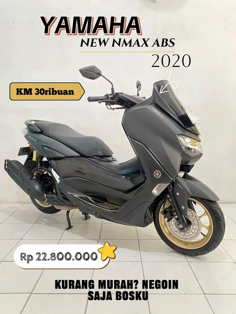 NEW NMAX 2020 ABS hitam dof