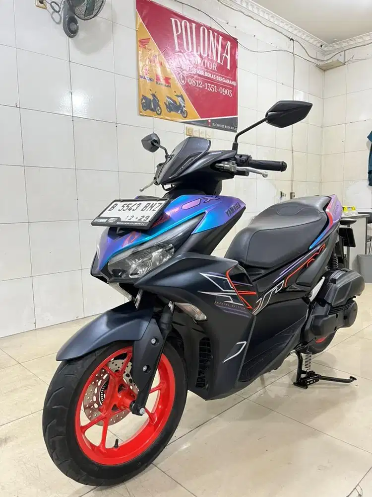 NEW AEROX 2024 DKI CYBER CITY COLOUR PAJAK HIDUP SURAT READY PLAT B