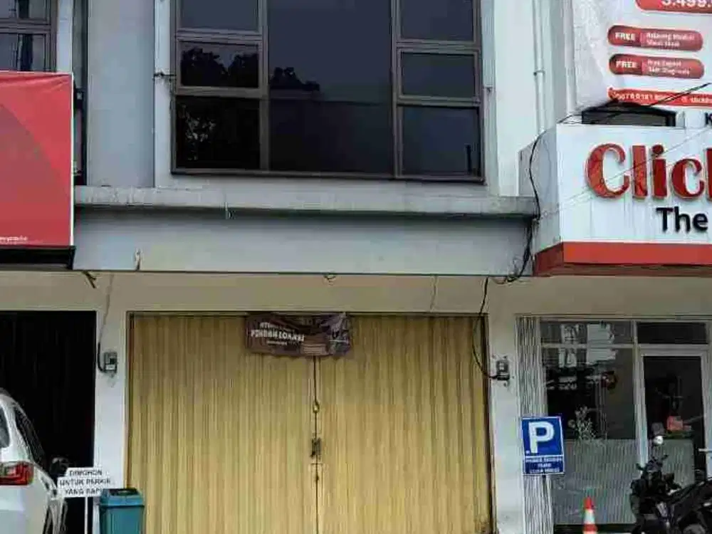 Disewakan Ruko Siap Pakai Super Strategis Cocok utk Usaha di Jalan Pandu - Bogor