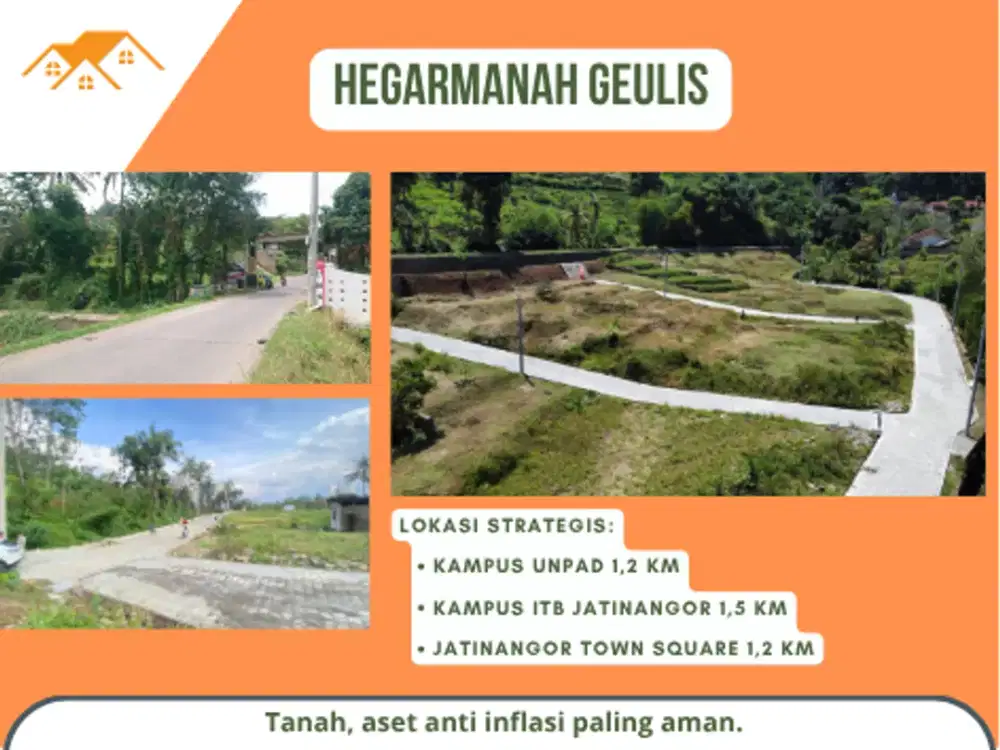 Kavling Sultan Jatinangor! Hegarmanah Geulis, Tempat Tinggal Para Dosen dan Investor