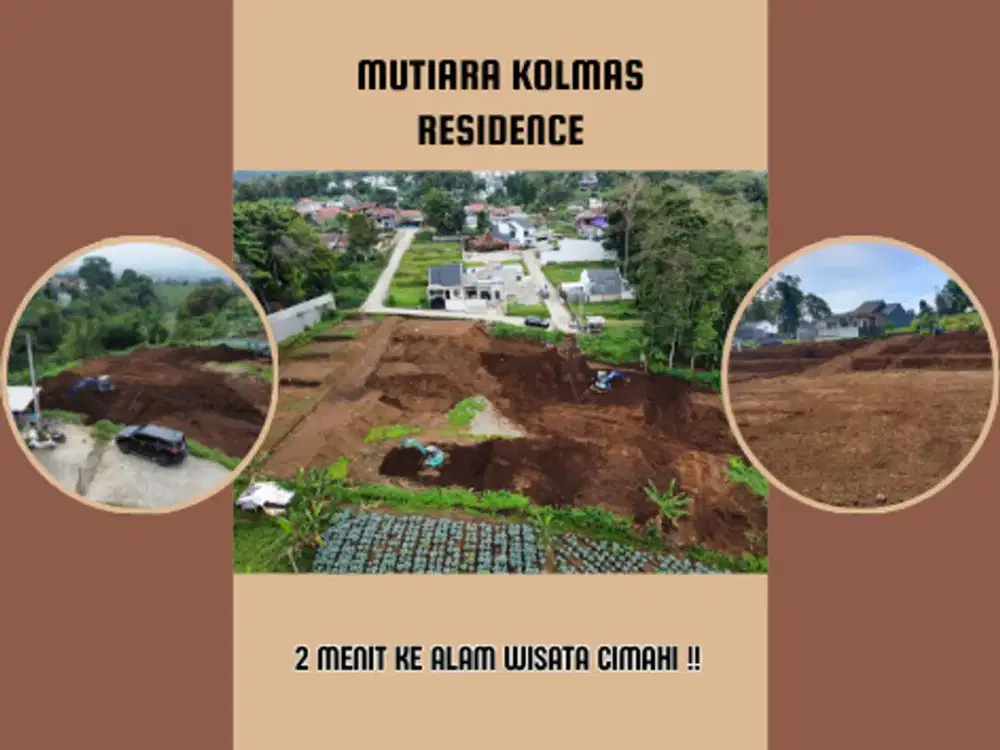 Cuma 15 Menit dari Gerbang Tol Padalarang/Baros! Kavling Kolmas Solusi Akses Tercepat ke Bandung