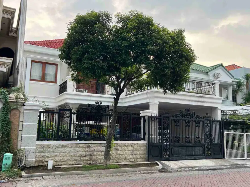 DIJUAL CEPAT RUMAH MEWAH LANTAI FULL MARMER CITRALAND UTAMA DEKAT GWALK BALERINA SURABAYA BARAT*
