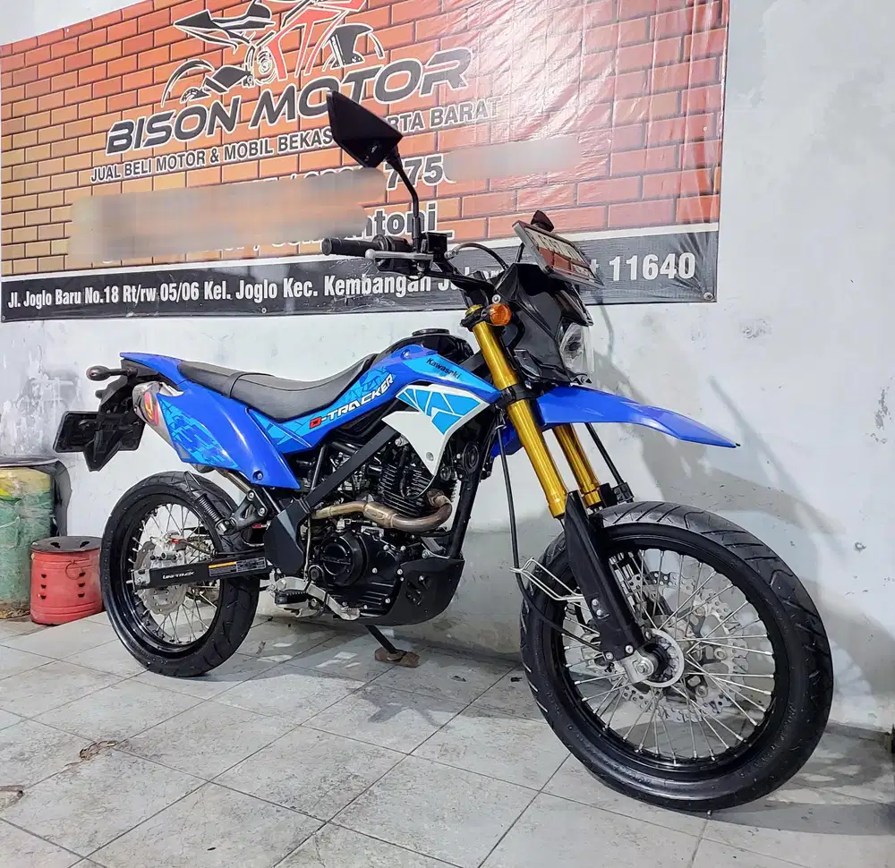 Seperti baru! KAWASAKI DTRACKER 150 SE 2020 Pajak ON D tracker klx