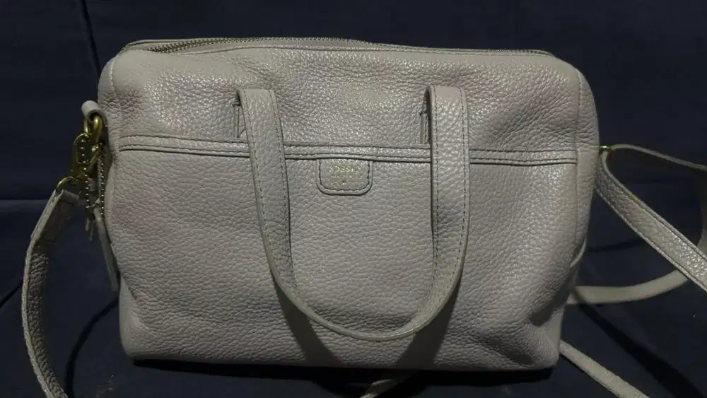 tas preloved fossil sidney satchel