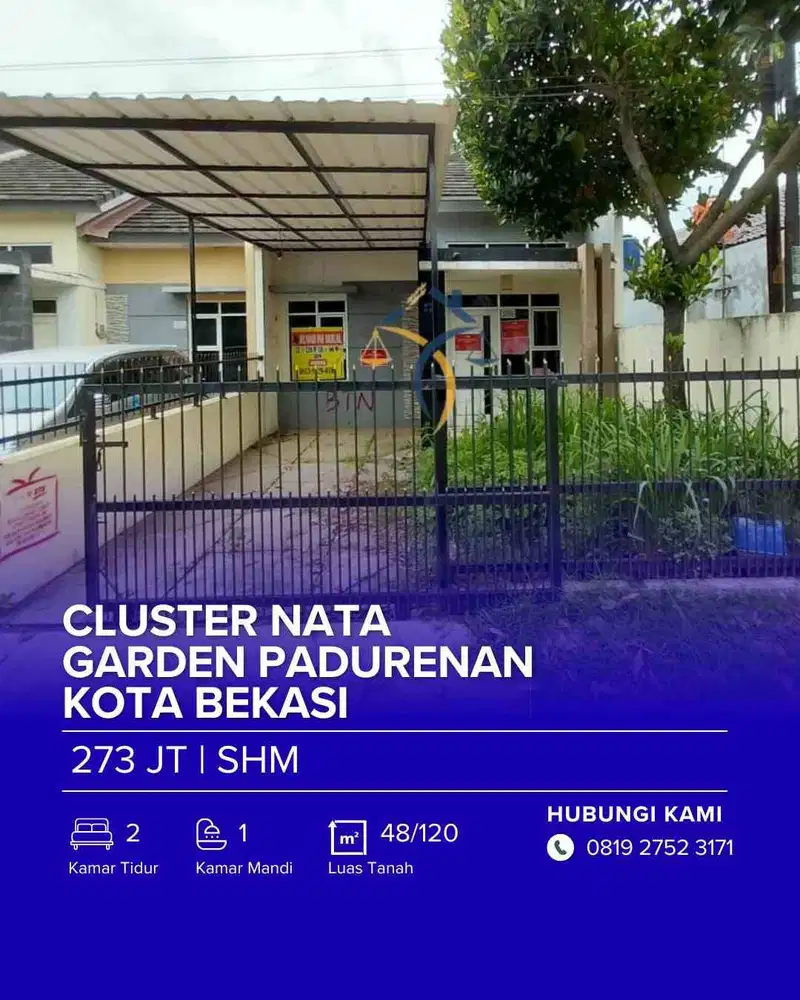 DI JUAL RUMAH CESSIE (CLSUTER NATA BEKASI)