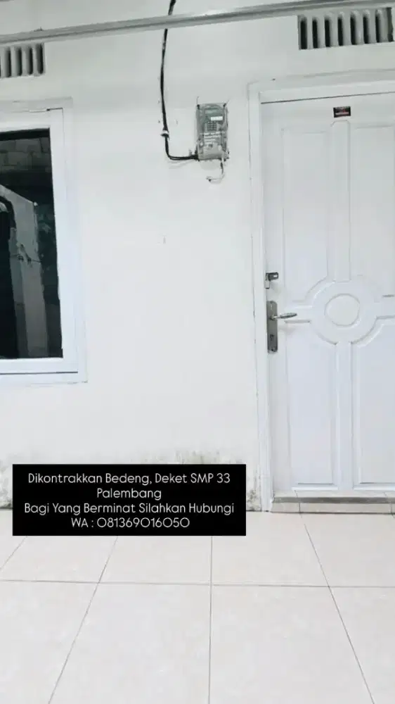 DIKONTRAKKAN BEDENG