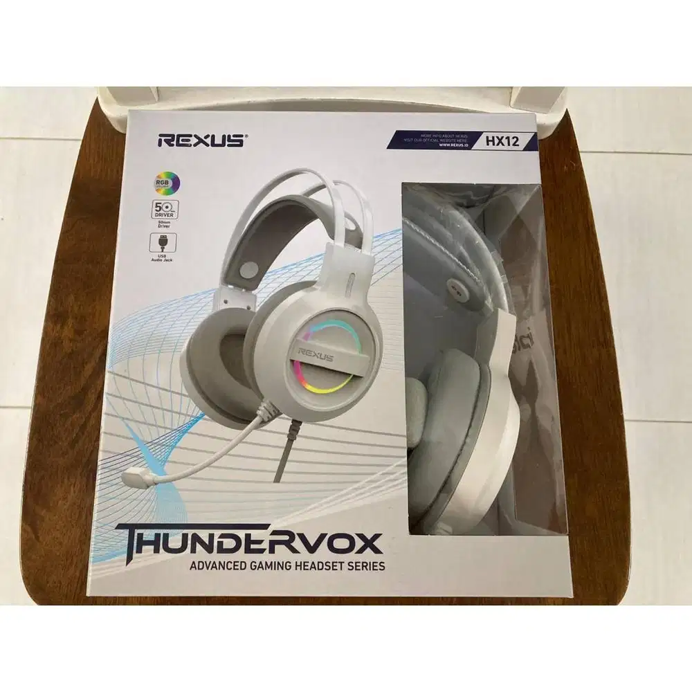 Headset Gaming, Intel Rexus Thundervos HX12