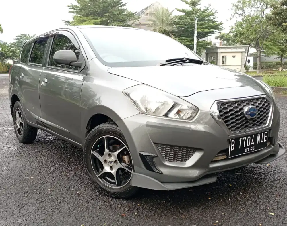 Datsun Go + Panca T Option MT 2015 Abu2 Istimewa Skali Original Trawat