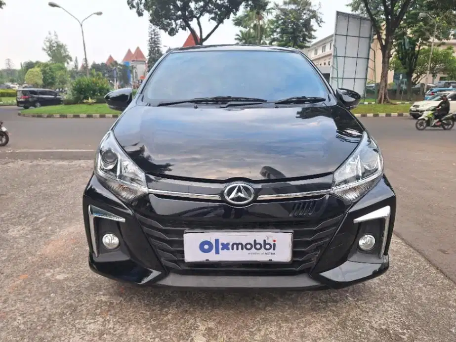DP MURAH Daihatsu Ayla 1.2 R Bensin-MT 2022 Hitam CFKGB