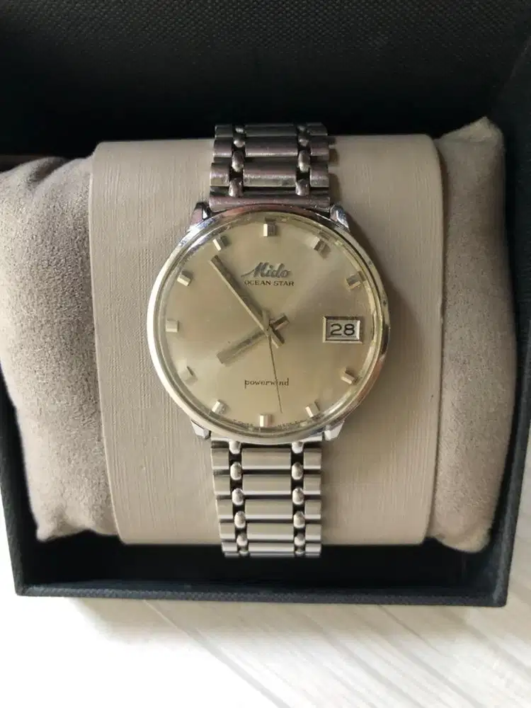 Jam mido ocean star vintage mulus 100% original