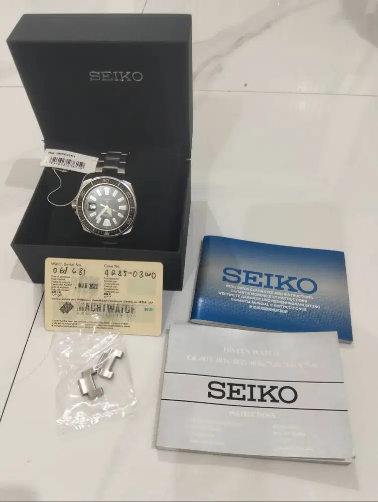 Jam Tangan Seiko SRPE35K1 King Samurai