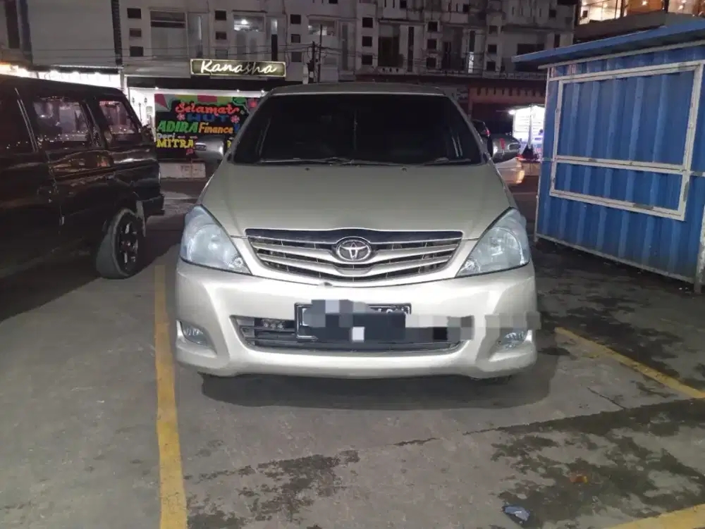 Toyota innova G tahun 2010 Solar manual