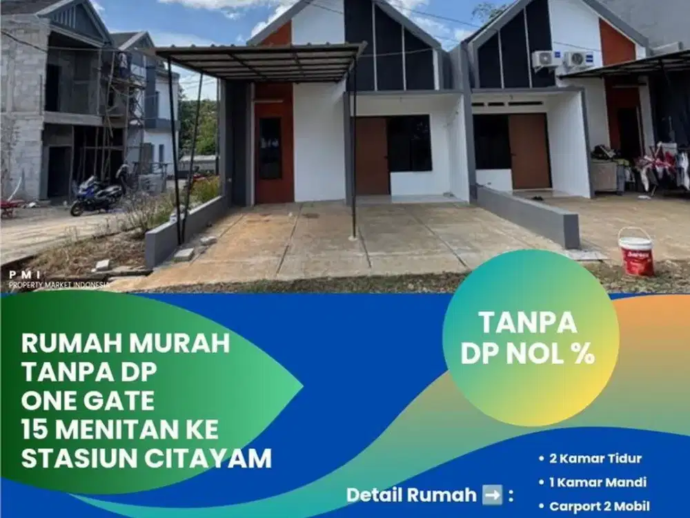 PM25.Hunian Murah Dekat Ke Stasiun Citayam Cukup Booking 2Jt All in