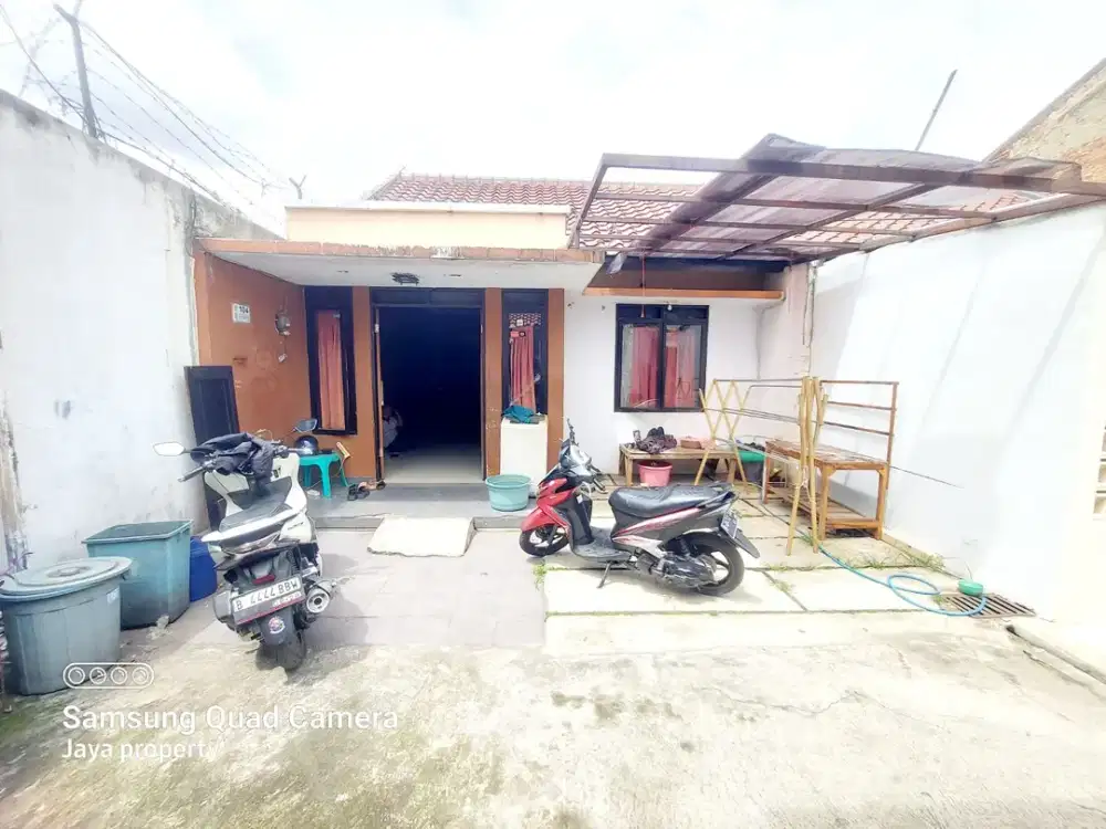 Rumah kavling di jatimakmur pondok gede LT.83m SHM msk mobil