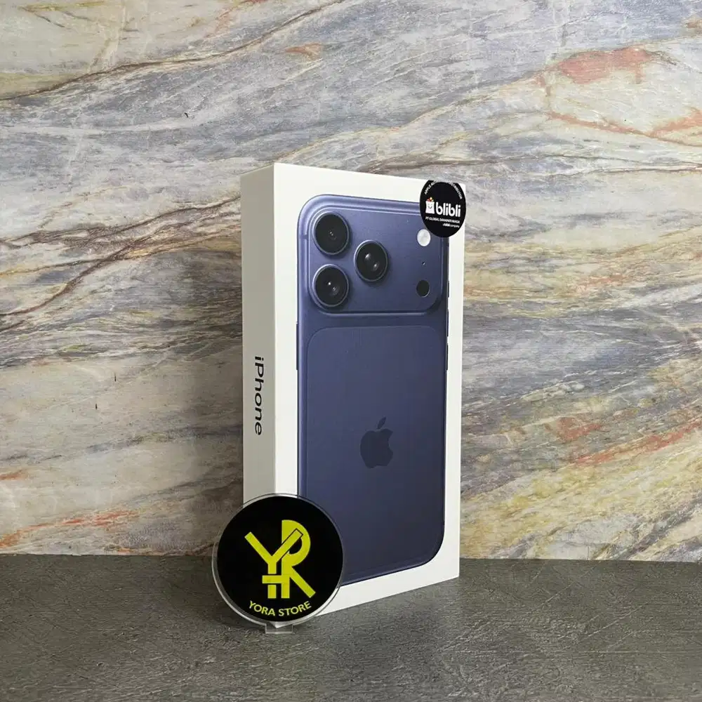 iPhone 17 Pro 256GB Garansi Resmi 1 Tahun