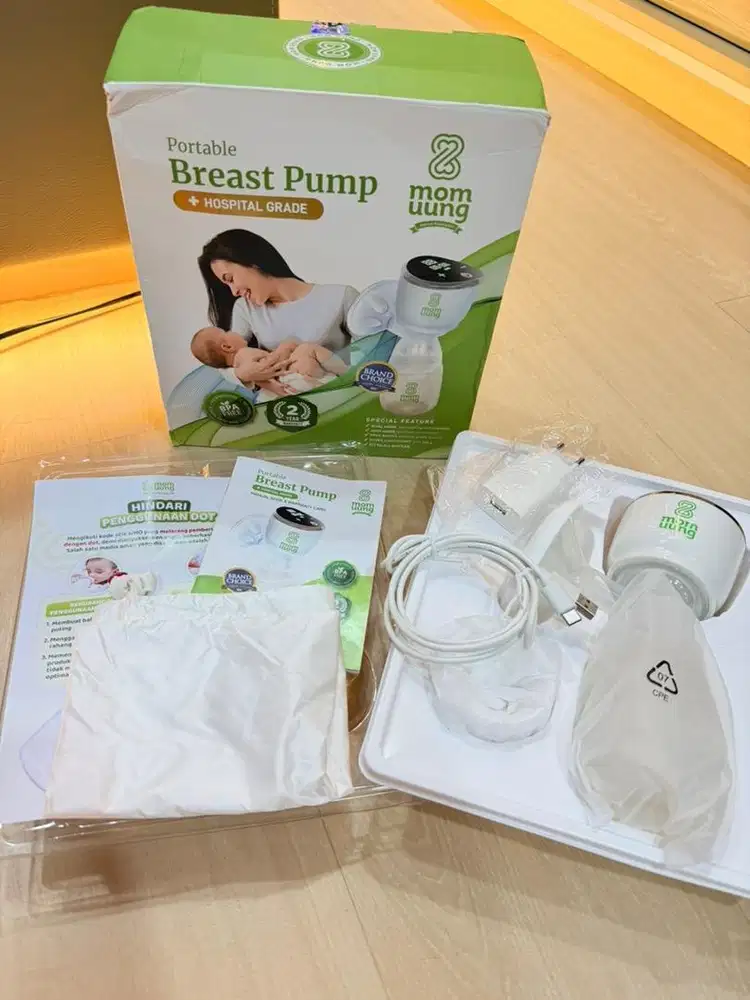 PRELOVED LIKE NEW Pompa Asi Mom Uung Portable & Wireless Baru Pakai 1x