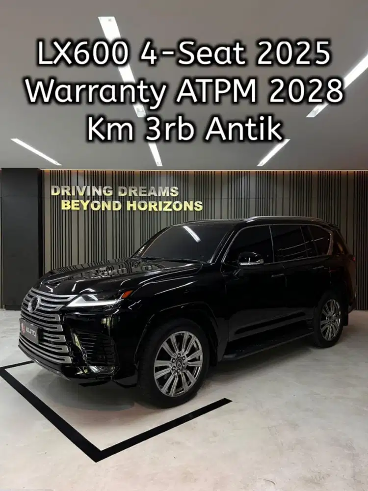 Lexus LX600 VIP 4-Seater 2024 Hitam