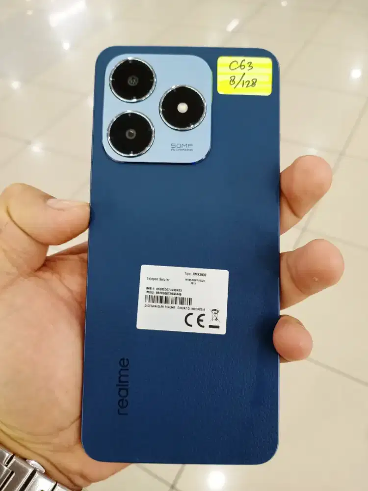 realme C63 ram 8/128Gb mulus kumplit