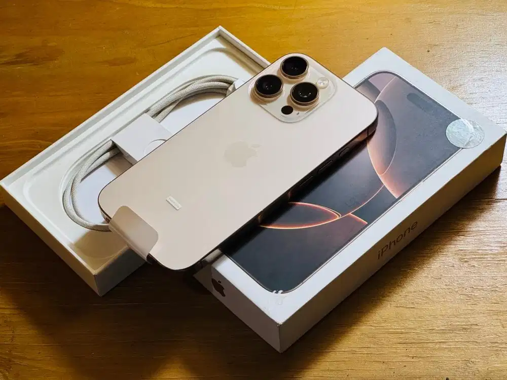 iPhone 16 PRO 128GB iBox Garansi April 2026 LikeNew