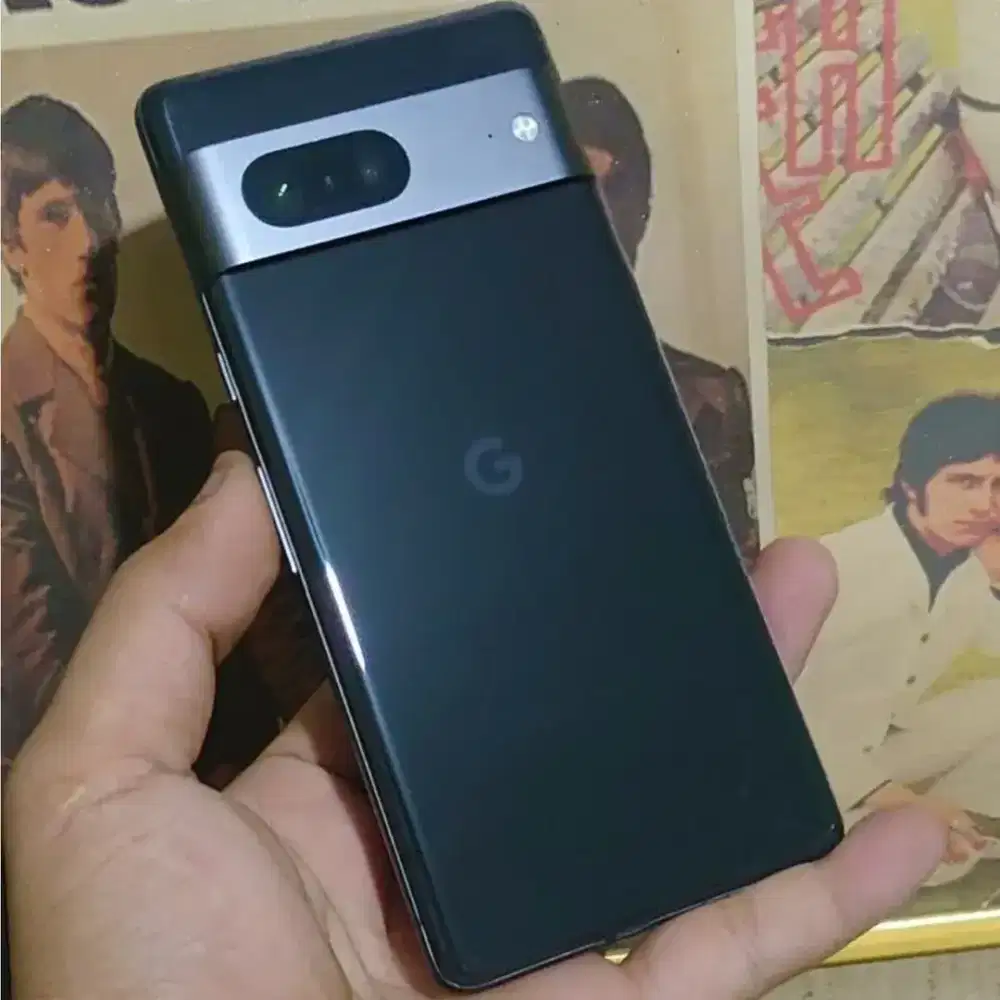 Google pixel 7 Obsidian Black Cukai
