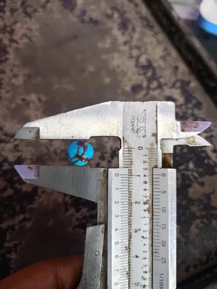 Loose Stone Batu Pirus Mesir Bulat