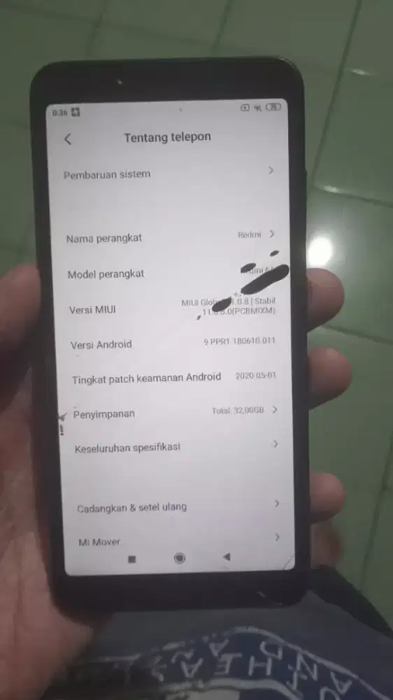 Redmi 6a ram 2/32