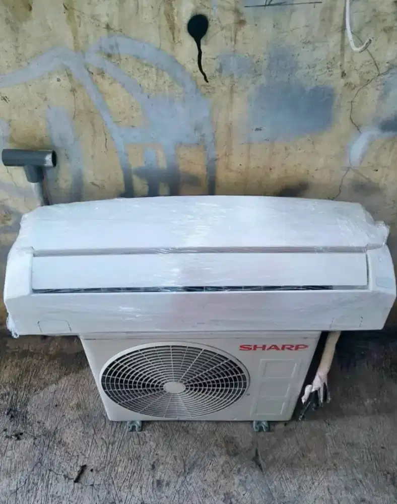 Jual AC merek sharp 1/2pk AC dingin mantap