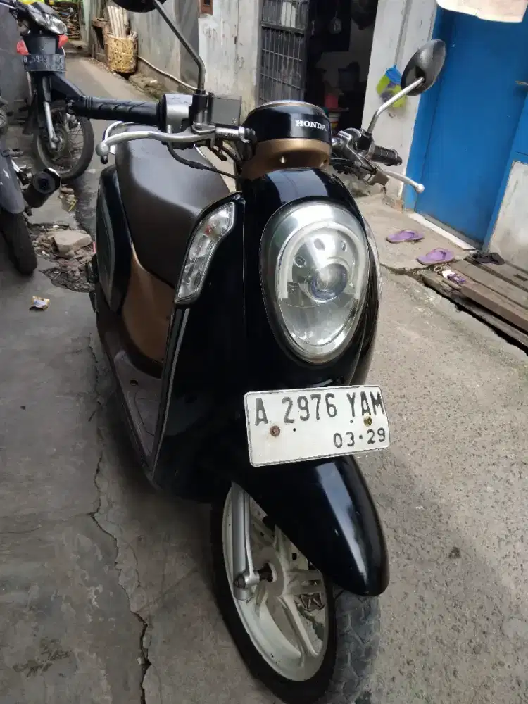 Scoopy 2014 plat A tangrang surat lengkap pajak of 1x plat hidup 2029