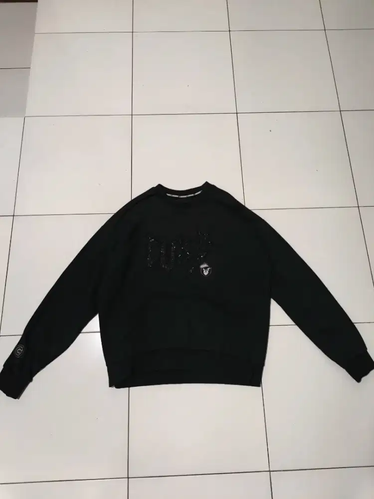 MLB CHICGO CUBS Black Crewneck