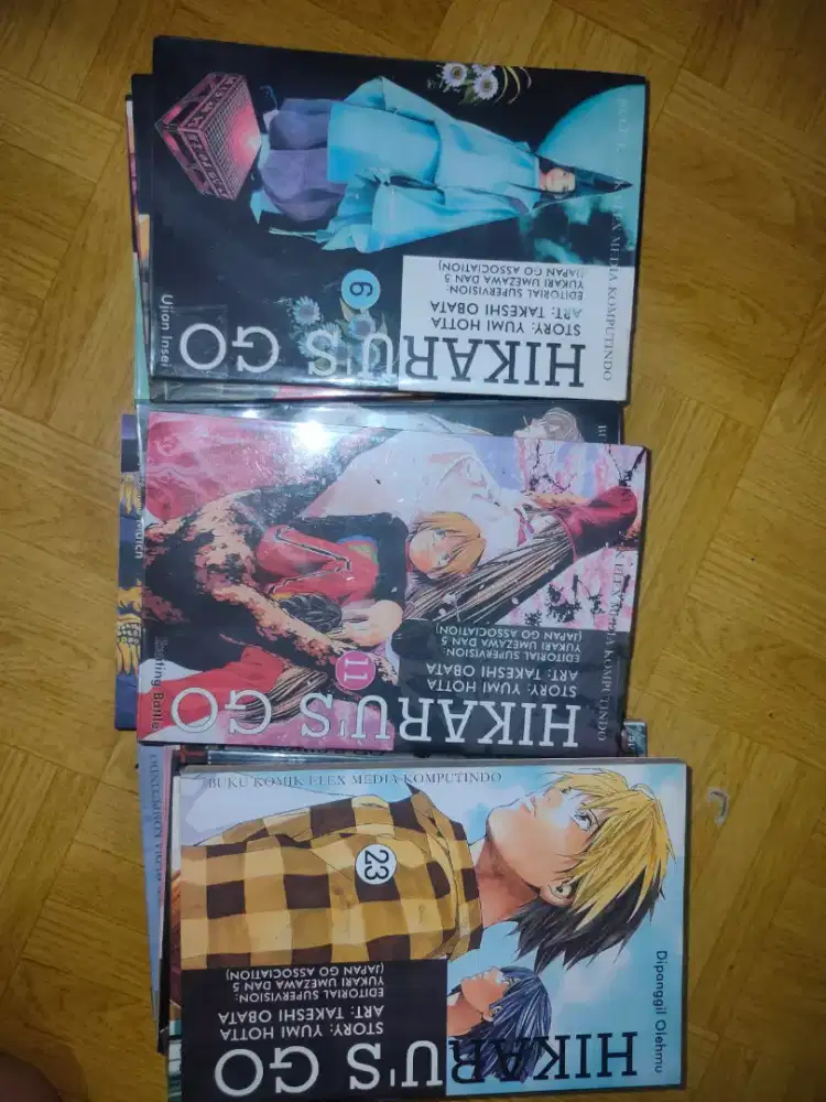Paket Komik Hikaru'S Go (minus buku no. 22)