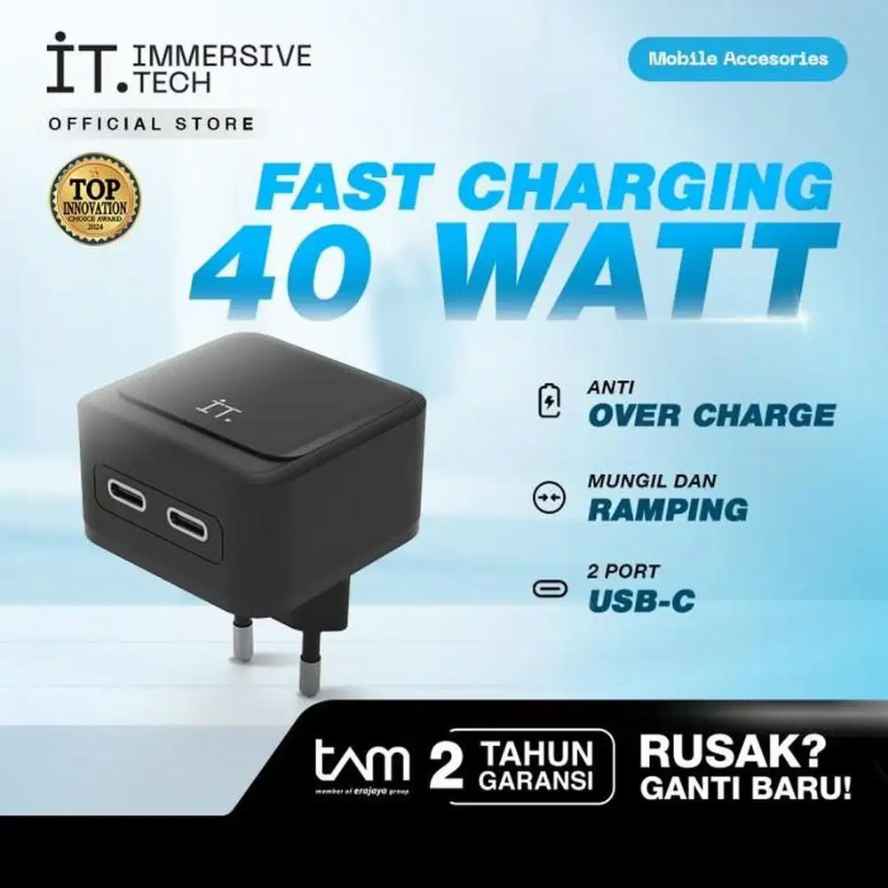 IT Plug 40W Garansi Resmi 2 Tahun