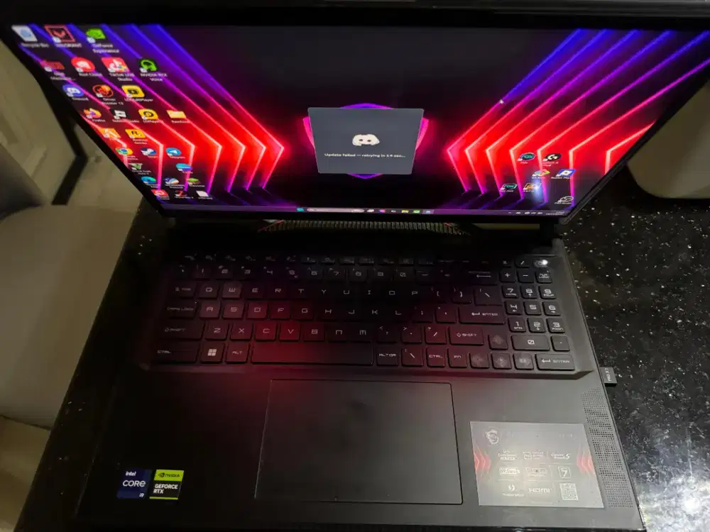 LAPTOP MSI RAIDER GE68