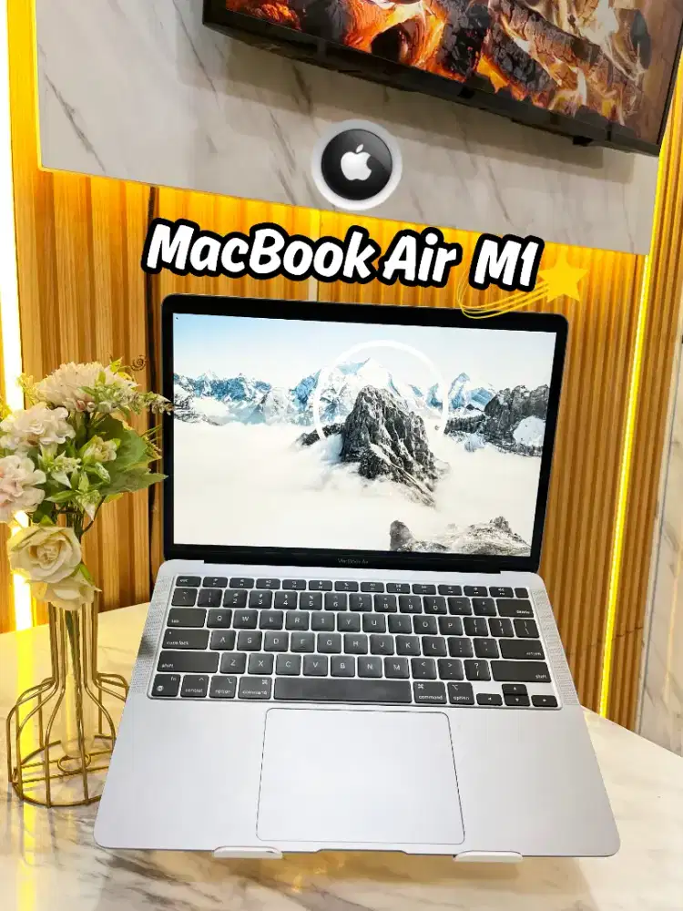 MacBook Air 2020 M1 Space Grey CC 6 RAM 8 SSD 256 QHD 3K MULUS