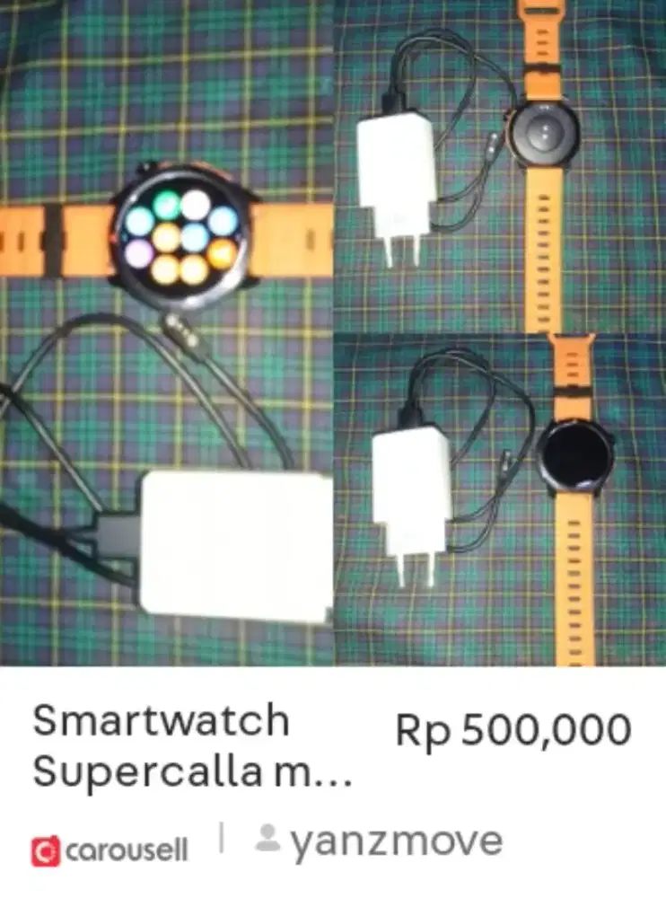 Smartwatch termurah Supercalla mg03 Second