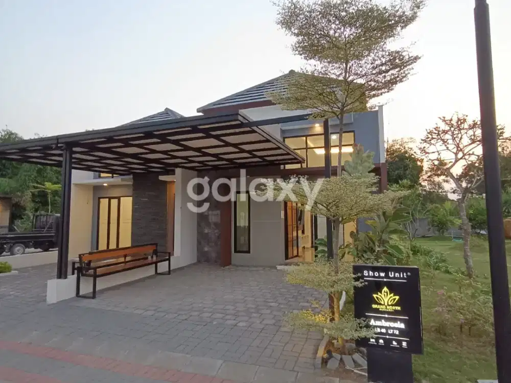 Rumah Gress 1 Lantai lebar 6x12