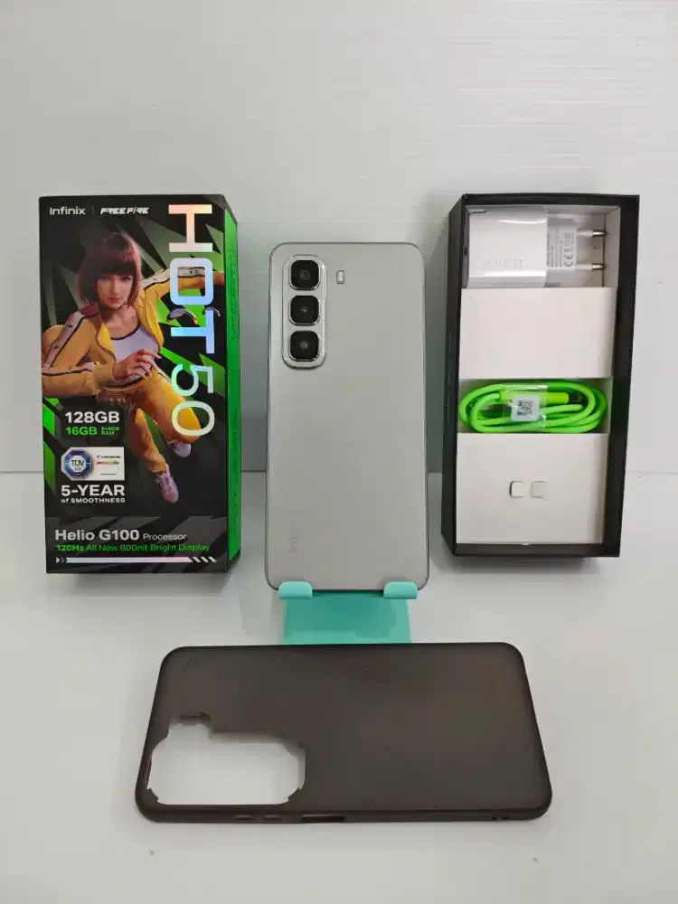 Infinix Hot 50 8/128 Gb likenew 97% Garansi Resmi On Des 25 bisa TT/BT