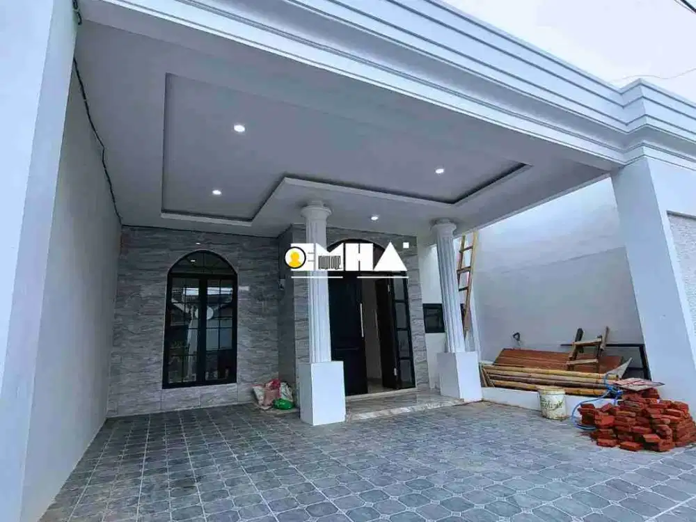 Rumah Baru Siap Huni Modern American Classic Perumahan Sawojajar 1 Malang