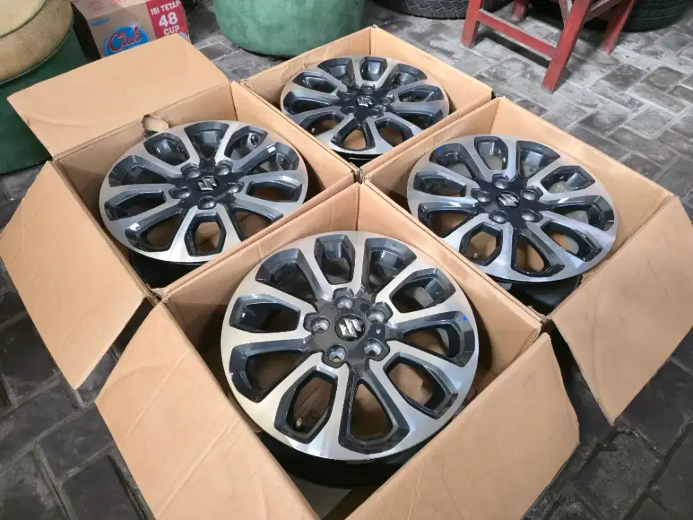 Velg Ori New Vitara 2025 R17 Ertiga SX4 Scross XL7 APV Carry Granmax