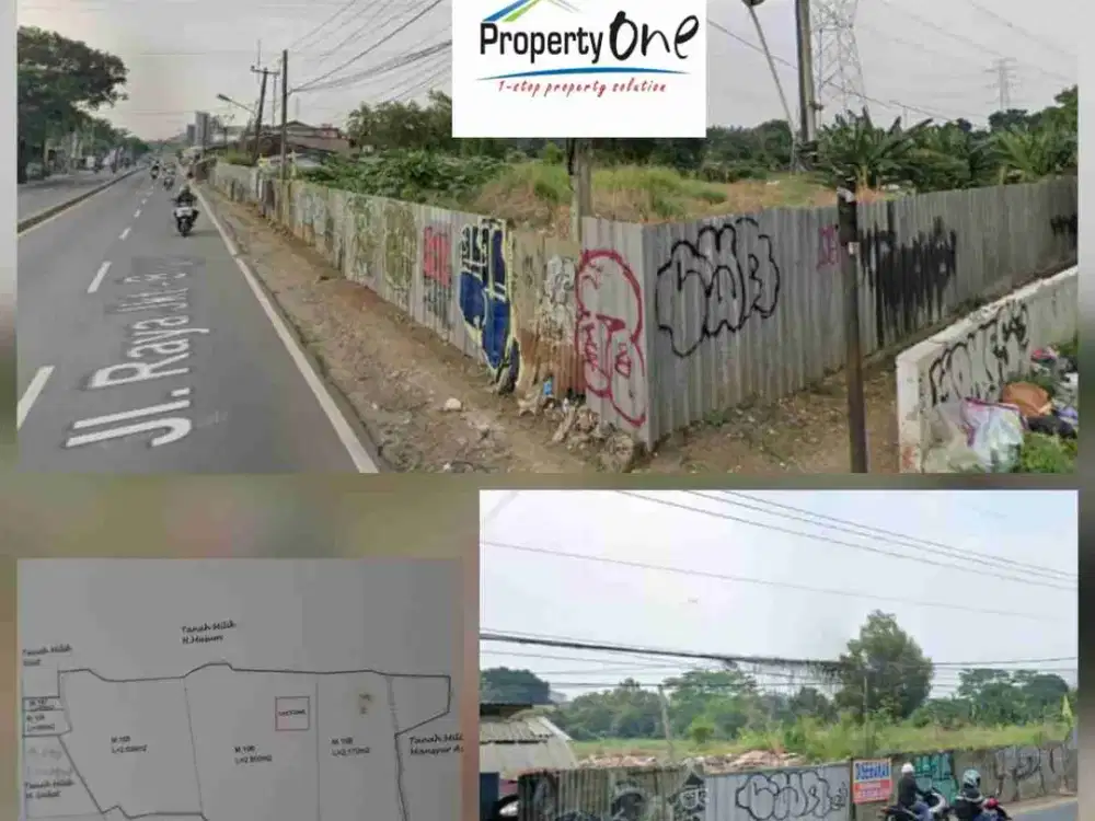 Dijual Cepat Tanah Kosong diBojongsari Depok