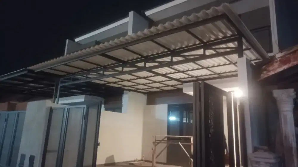 Kanopi upvc solarflat renovasi atap plafon renovasi bangunan