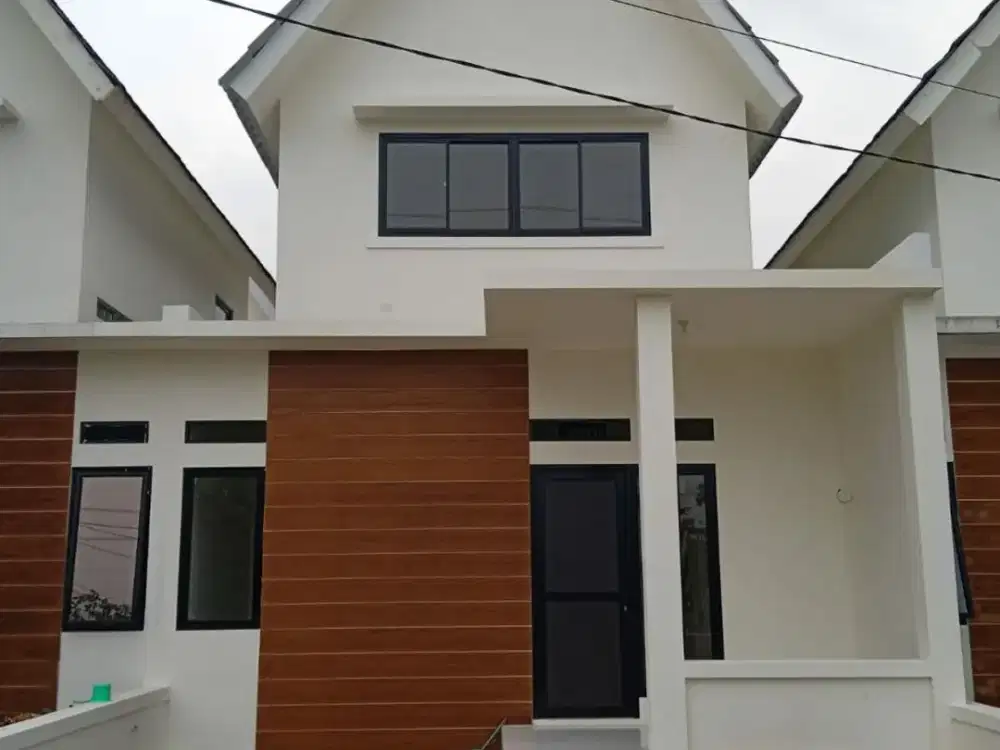 Rumah 2 Lt. Mezzanine Cantik Asri Type 50/99 Strategis Full Akses Bubulak Cilebut Barat Tanah Sereal Kota Bogor