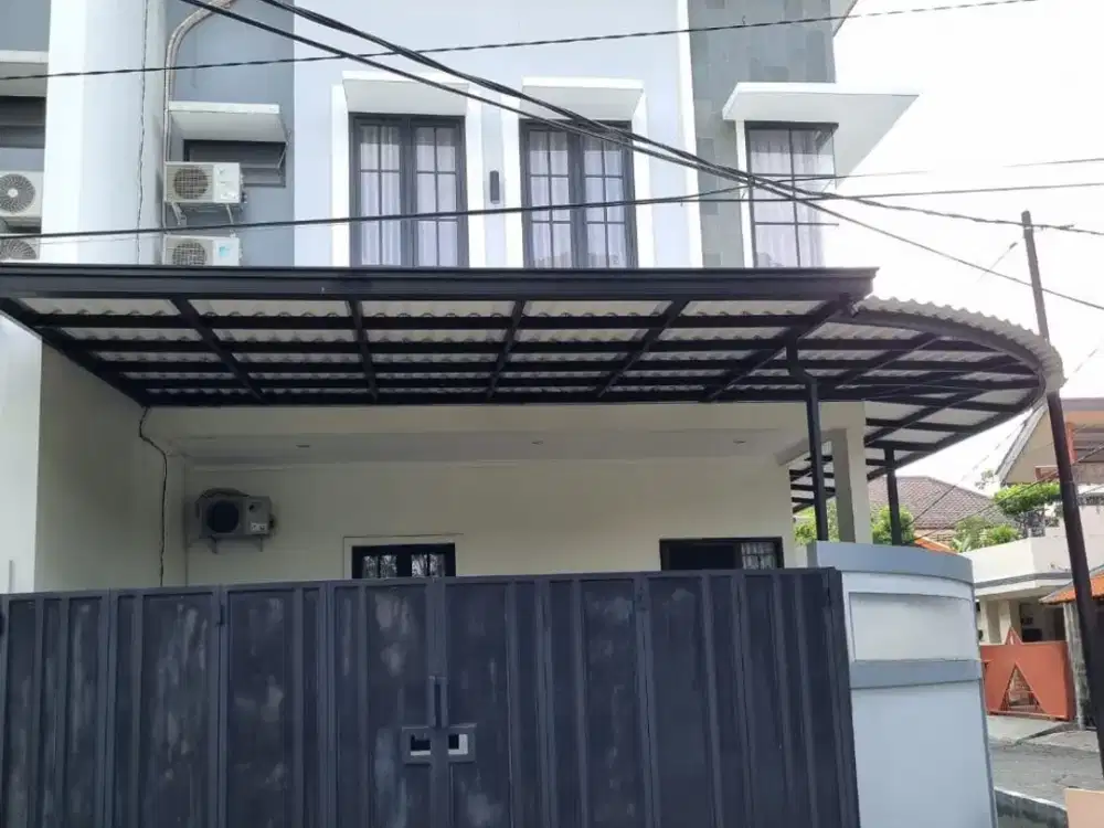 American Minimalis Hook Row jalan kembar @Rungkut Siap Huni