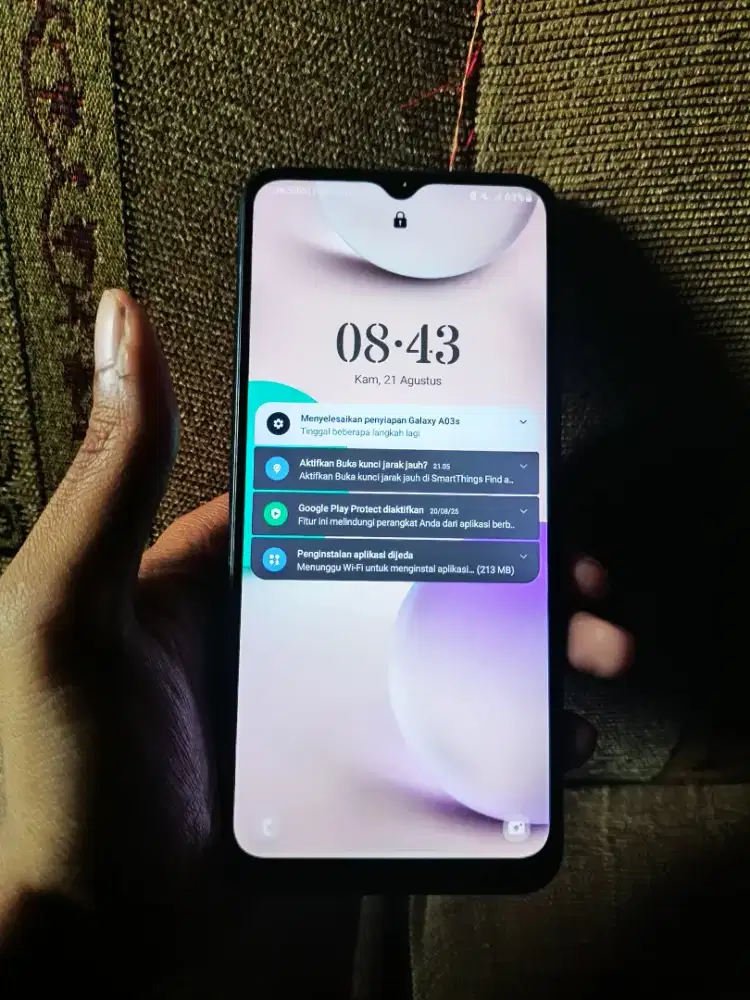 Samsung galaxy A03S 6/64 FULLSET murah