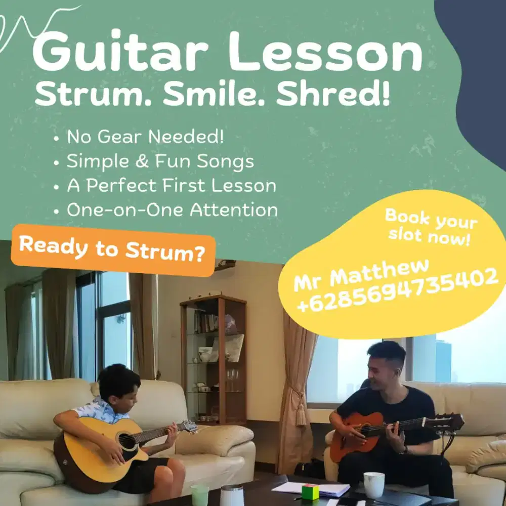 KURSUS GITAR UNTUK PEMULA