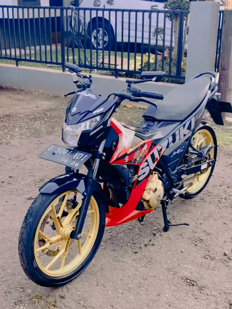 Satria fu fi red black 2016